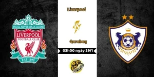 Nhận định bóng đá Liverpool vs Qarabag, 03h00 ngày 29/1
